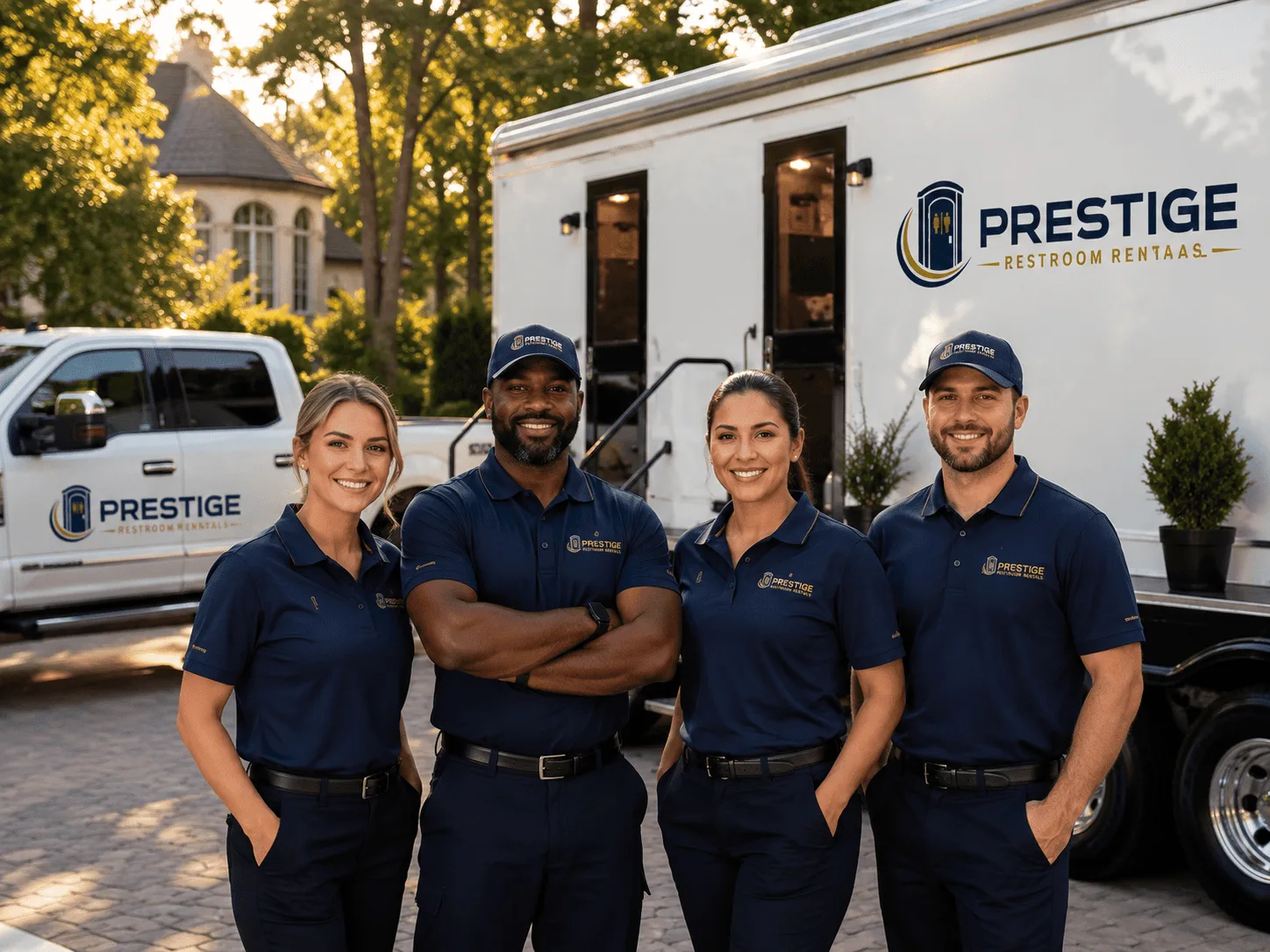 Trusted Luxury Portable Restrooms company in Graff, MO